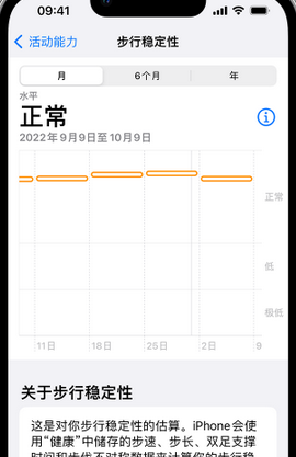 长安镇iPhone手机维修如何在iPhone开启'步行稳定性通知'