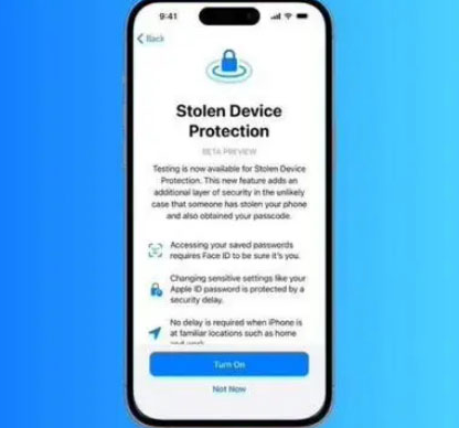长安镇苹果授权维修店分享被盗设备保护功能开启方法 